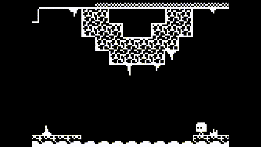 A gif of the "Magma Depths" area